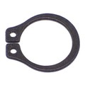 Midwest Fastener External Retaining Ring, Steel Black Phosphate Finish, 3/8 in Shaft Dia, 40 PK 61083